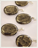 Colgante de pirita y plata