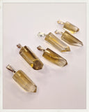 Colgante punta de citrino natural Calidad EXTRA (EXCLUSIVO ONLINE)