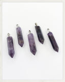 Colgante punta de amatista