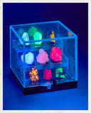 Colección de mini minerales fluorescentes