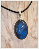 Colgante de labradorita y plata (EXCLUSIVO ONLINE)