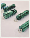 Colgante punta de malaquita