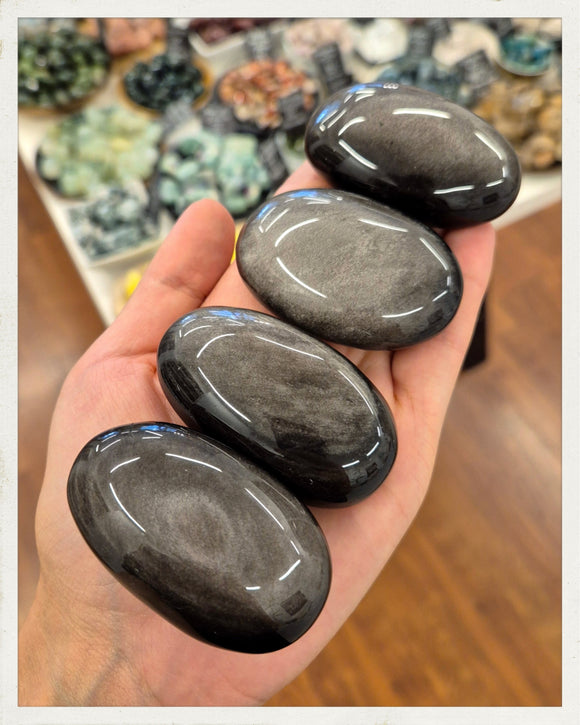 Obsidiana plateada calidad EXTRA (EXCLUSIVO ONLINE)