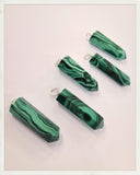 Colgante punta de malaquita