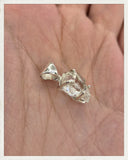 Colgante de cuarzo "diamante Herkimer" mini y plata (EXCLUSIVO ONLINE)