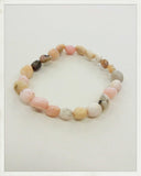 Pulsera de ópalo rosa