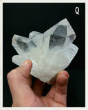 Drusas de cuarzo cristal de roca (varios tamaños y precios)