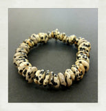 Pulsera de piedra dálmata